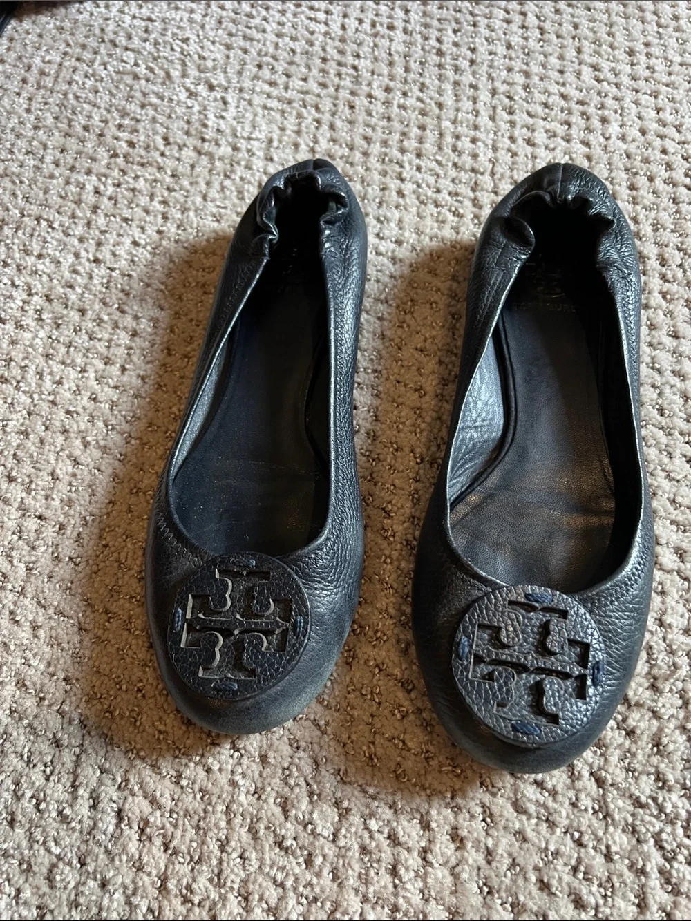 Tory Burch Reva ballet flat 9.5 navy